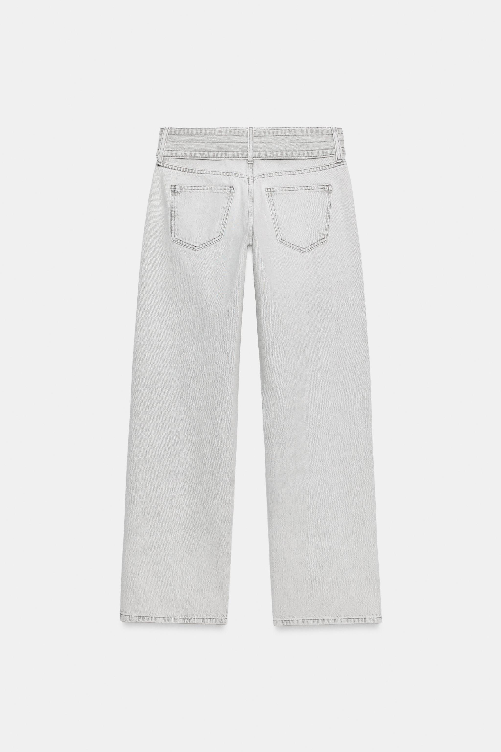 Z1975 LOW RISE STRAIGHT LEG JEANS WITH BELT